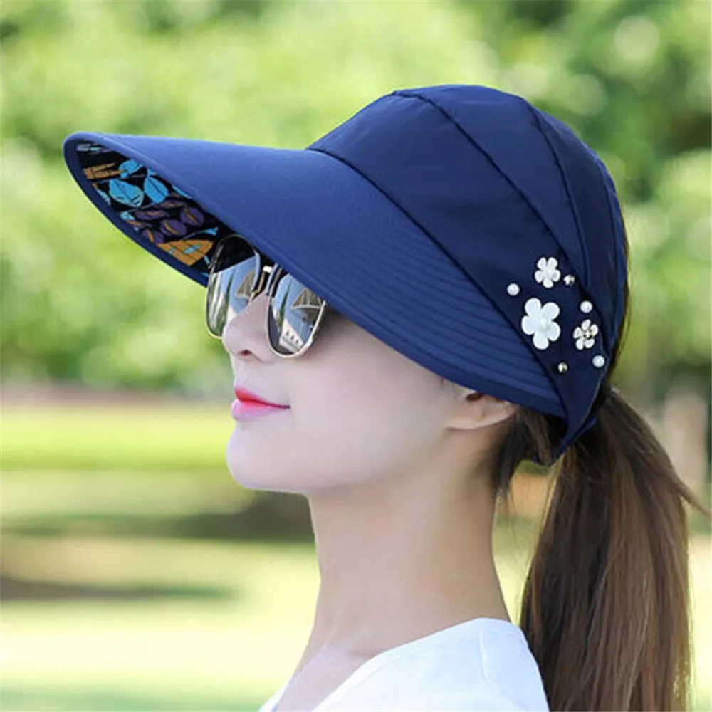 Women's Sun Fishing Beach Hat with UV Protection