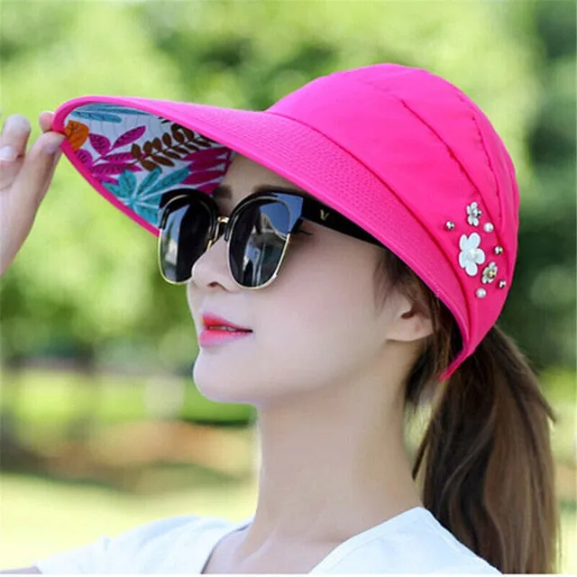 Women's Sun Fishing Beach Hat with UV Protection